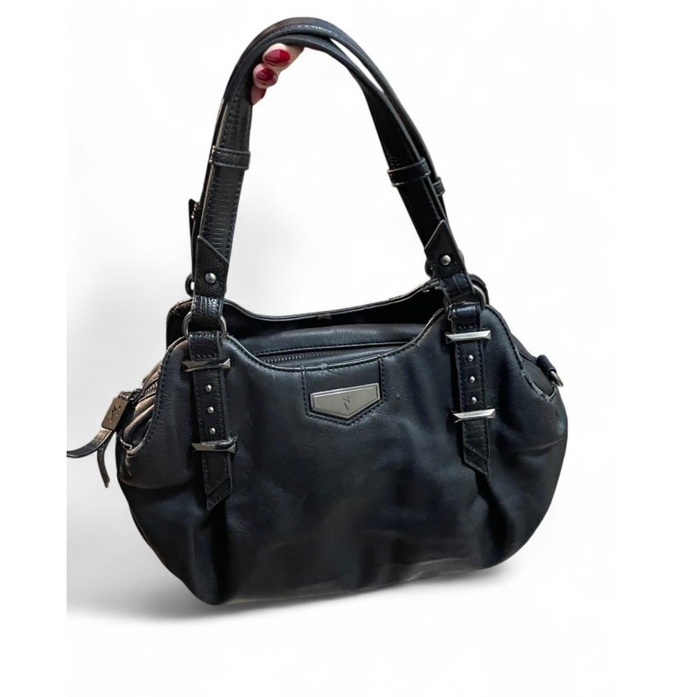 Simply Vera Vera Wang Black Hobo Satchel Purse
